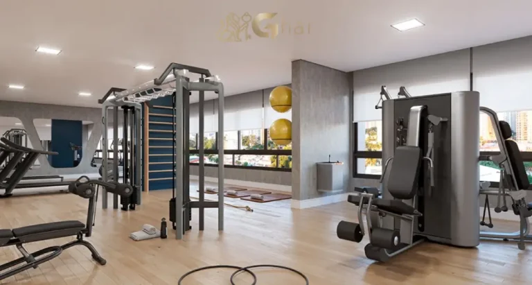 Academia fitness do condomínio Altis Santana no bairro Santana em São Paulo