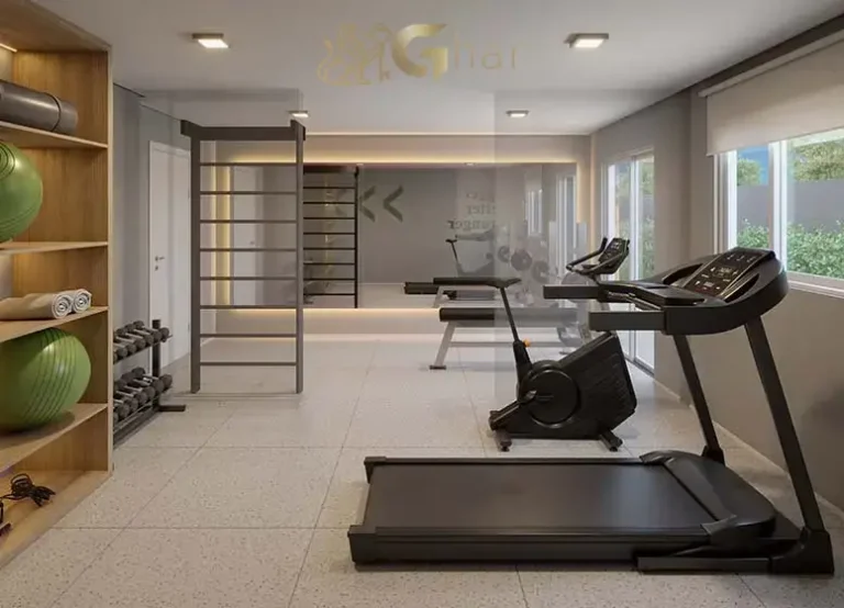Academia em condomínio com lazer em apartamentos no Brás São Paulo