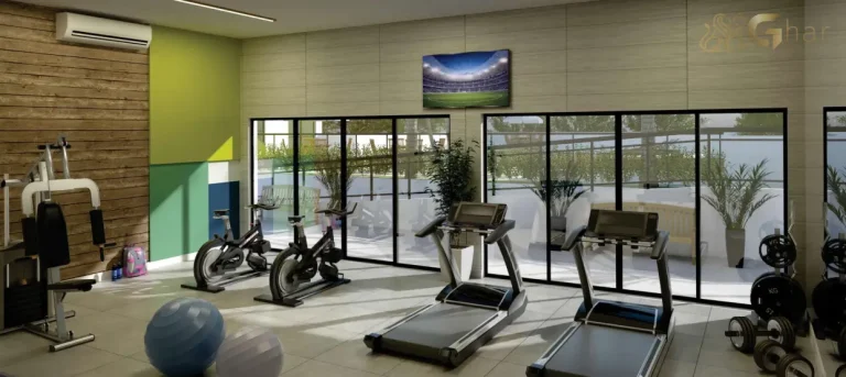 Academia fitness do condomínio Unique Santana no bairro Santana em São Paulo