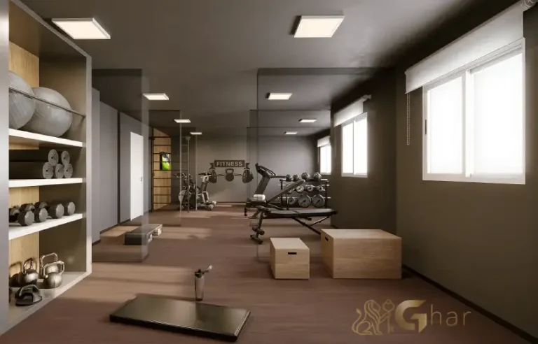 Academia rooftop do condomínio Centro&Santa Cecília no bairro Campos Elíseos em São Paulo