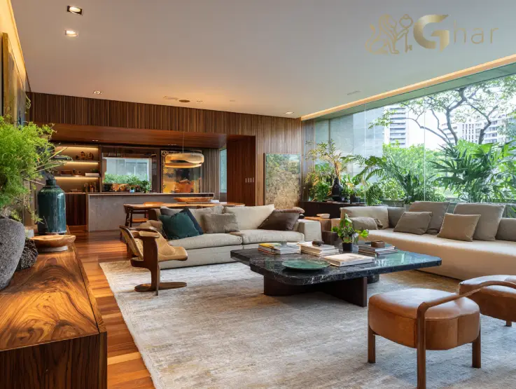 Sala de apartamento decorado em Santana ou Tucuruvi comparando bairros na Zona Norte de São Paulo