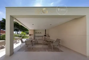 Área de churrasqueira em condomínio residencial no Santana Zona Norte de São Paulo