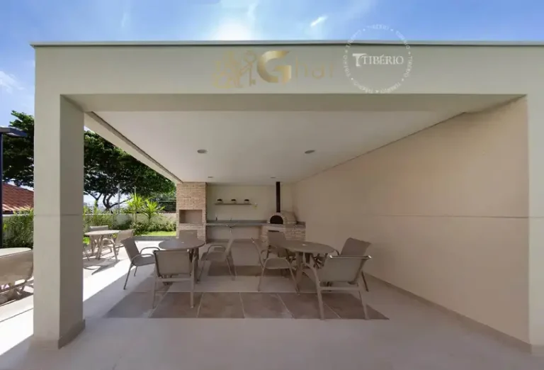 Área de churrasqueira em condomínio residencial no Santana Zona Norte de São Paulo