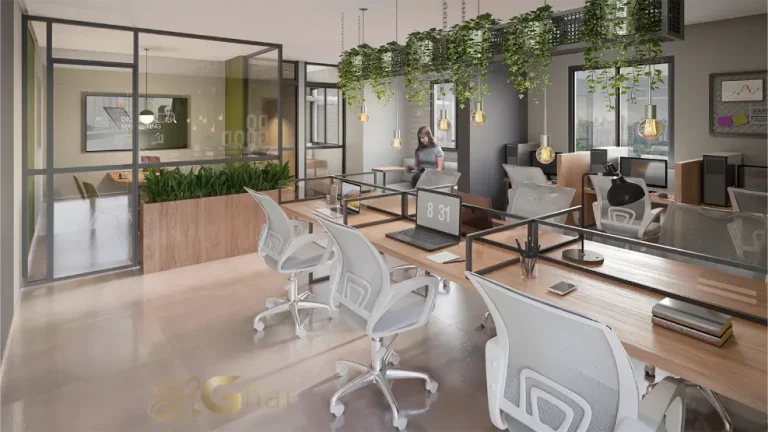 Coworking do condomínio Altos Home Club Santana no bairro Santana em São Paulo