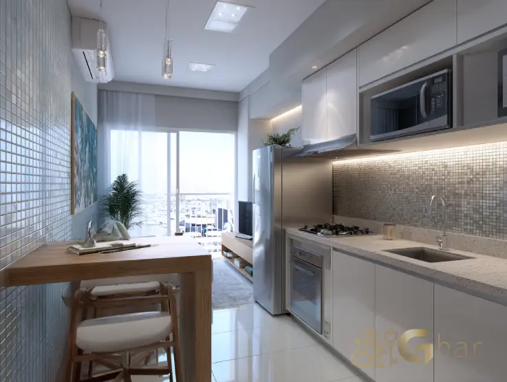 Cozinha de apartamento em Santana e Parada Inglesa na Zona Norte de São Paulo