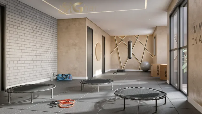 Espaço de atividades e fitness em condomínio com lazer em apartamentos no bairro Santana São Paulo