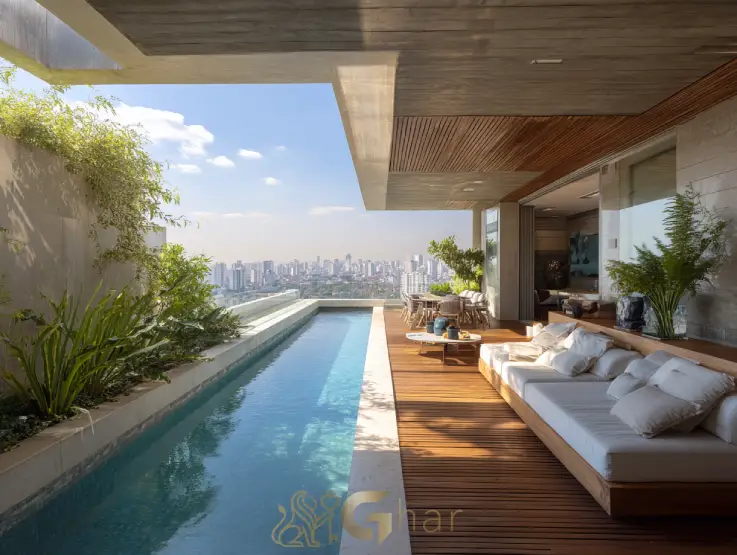 Cobertura de alto padrão da Cyrela em São Paulo