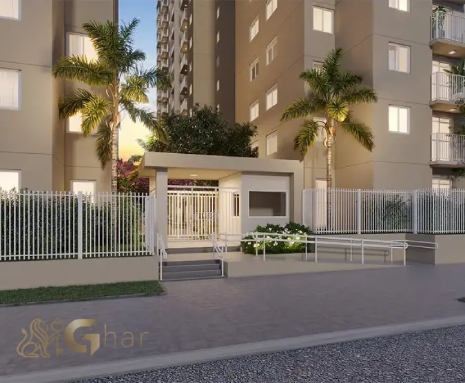 Fachada do condomínio Meu Plano&São Miguel no bairro São Miguel Paulista em São Paulo