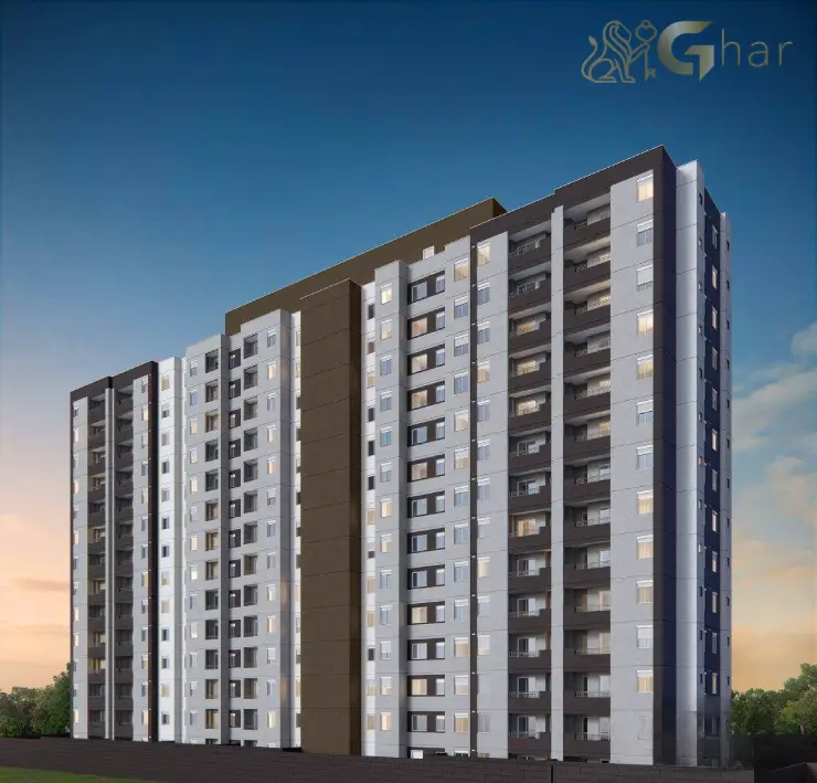 Fachada de condomínio residencial no bairro Santana Zona Norte de São Paulo