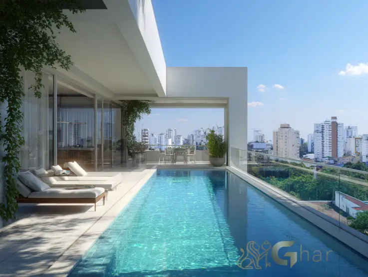 Cobertura penthouse da Gafisa em São Paulo com vista panorâmica