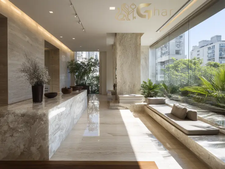 Hall de entrada de apartamento na Zona Norte São Paulo