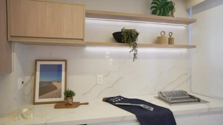 Lavanderia em apartamento decorado de condomínio residencial no bairro Santana Zona Norte de São Paulo