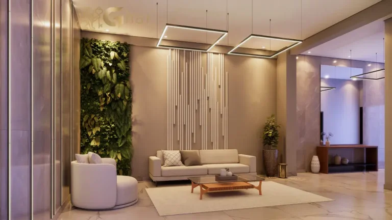 Lobby do condomínio Smart Mix Santana no bairro Santana em São Paulo