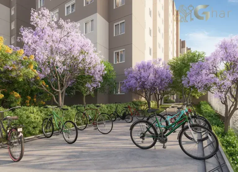 Bicicletário do condomínio Meu Plano&Parque do Carmo no bairro Parque do Carmo em São Paulo