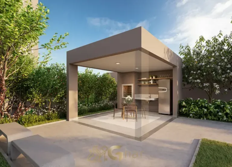 Churrasqueira em condomínio com lazer em apartamentos no Parque do Carmo São Paulo