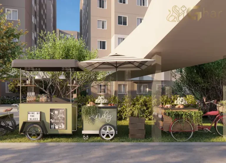 Espaço food bike em condomínio residencial no Parque do Carmo Zona Leste de São Paulo