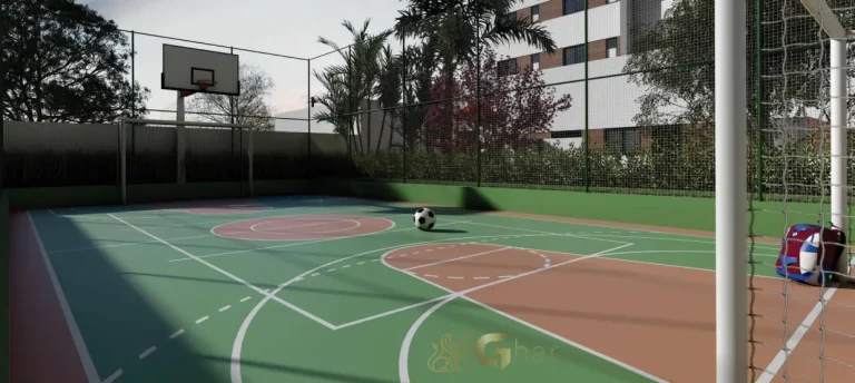 Mini quadra esportiva em condomínio residencial no bairro Santana Zona Norte de São Paulo