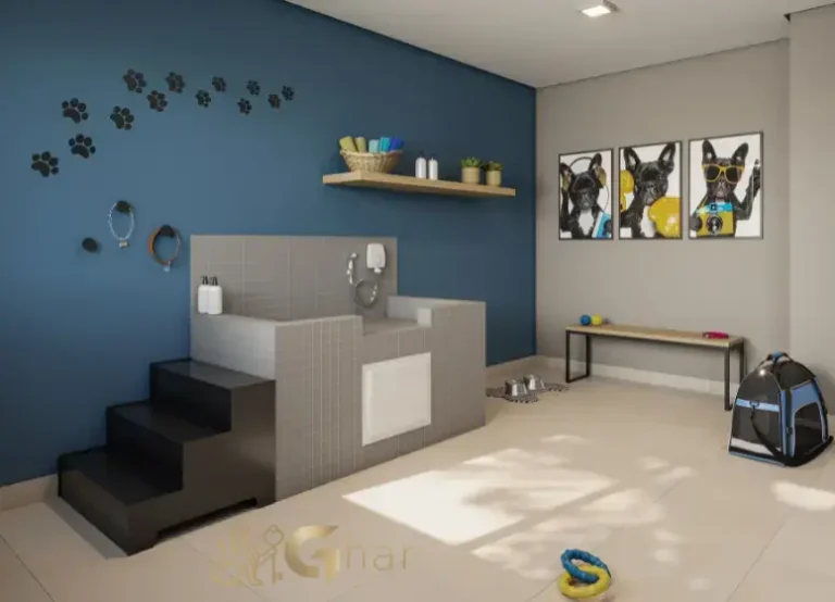 Espaço pet care em condomínio residencial no bairro São Miguel Paulista Zona Leste de São Paulo
