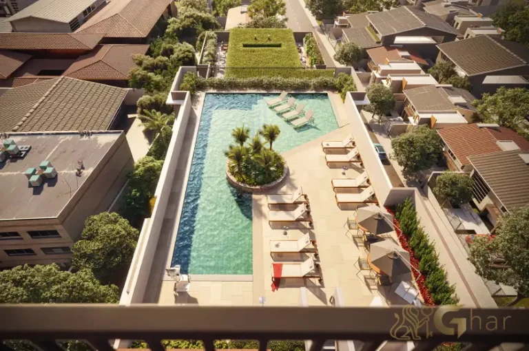 Piscina do condomínio ix. Santana no bairro Santana em São Paulo