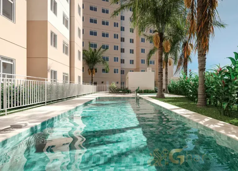 Piscina em condomínio com lazer em apartamentos no bairro José Bonifácio São Paulo