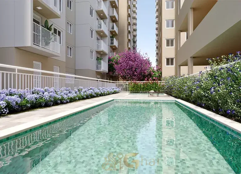 Piscina em condomínio com lazer em apartamentos no bairro São Miguel em São Paulo