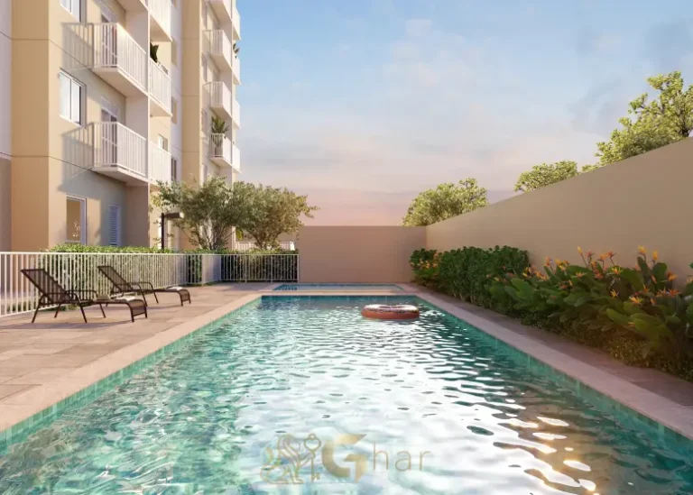 Piscina E Solarium Do Condomínio Plano&Mais Penha