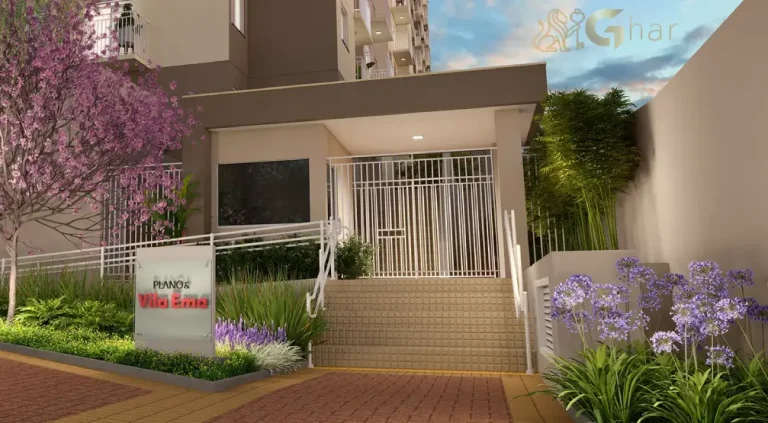 Portaria do condomínio Plano&Vila Ema com acesso principal na Vila Ema São Paulo