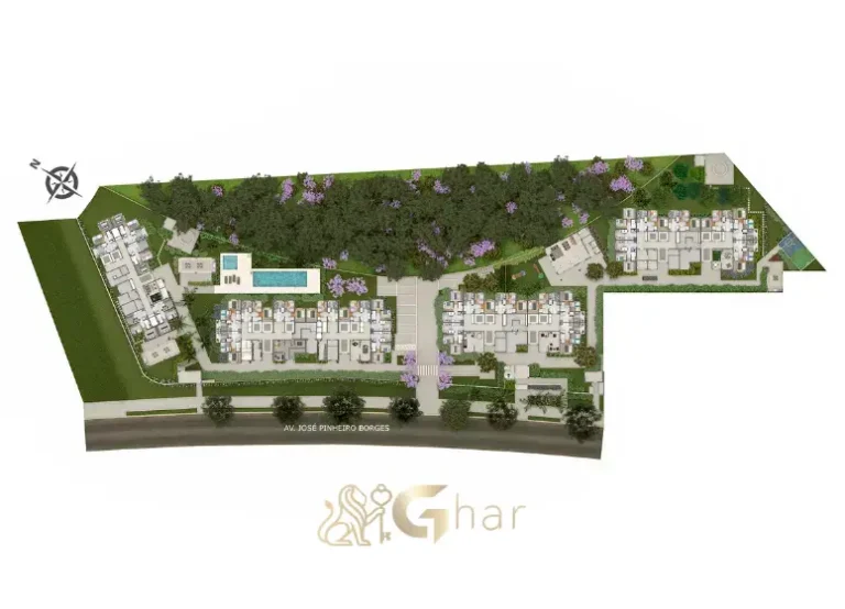 Planta de implantação do condomínio Meu Plano&José Bonifácio no bairro José Bonifácio São Paulo