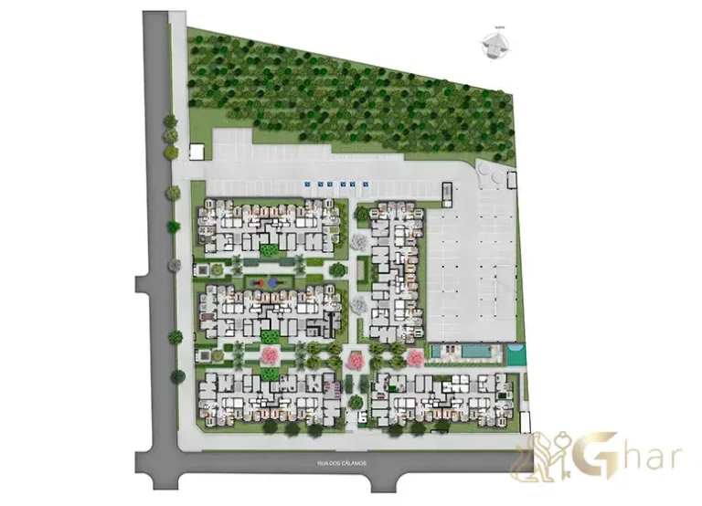 Implantação do condomínio Plano&São Miguel com áreas de lazer em São Miguel São Paulo