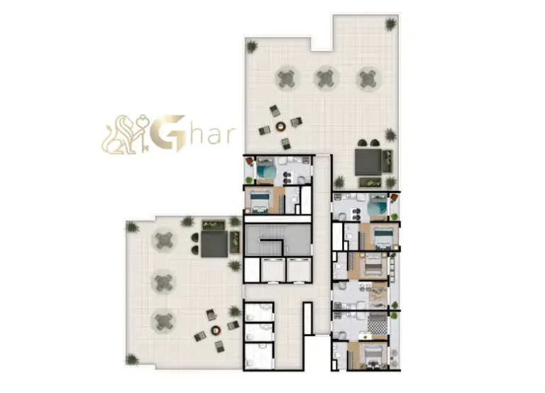 Planta de condomínio com apartamentos na Mooca São Paulo