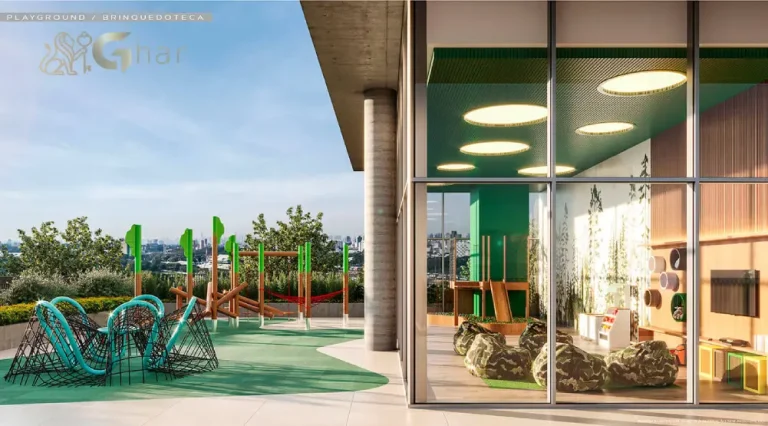 Playground e brinquedoteca em condomínio com lazer em apartamentos no bairro Santana São Paulo
