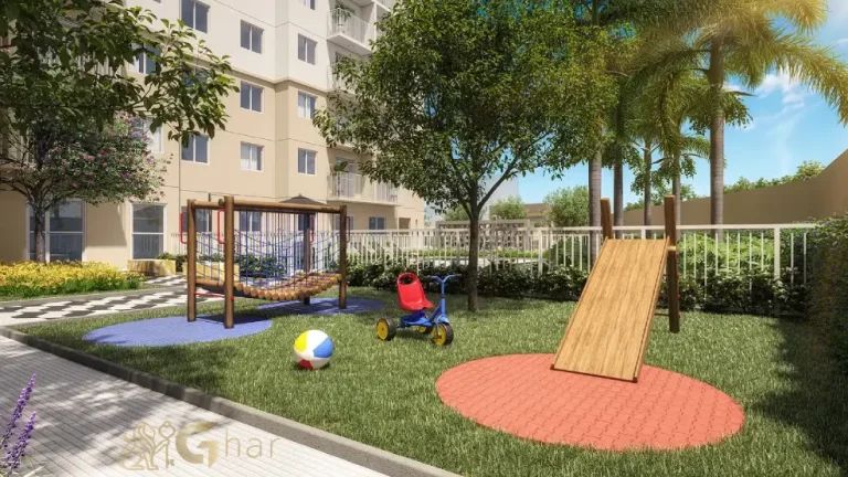 Playground em condomínio residencial no bairro Campos Elíseos Zona Centro de São Paulo