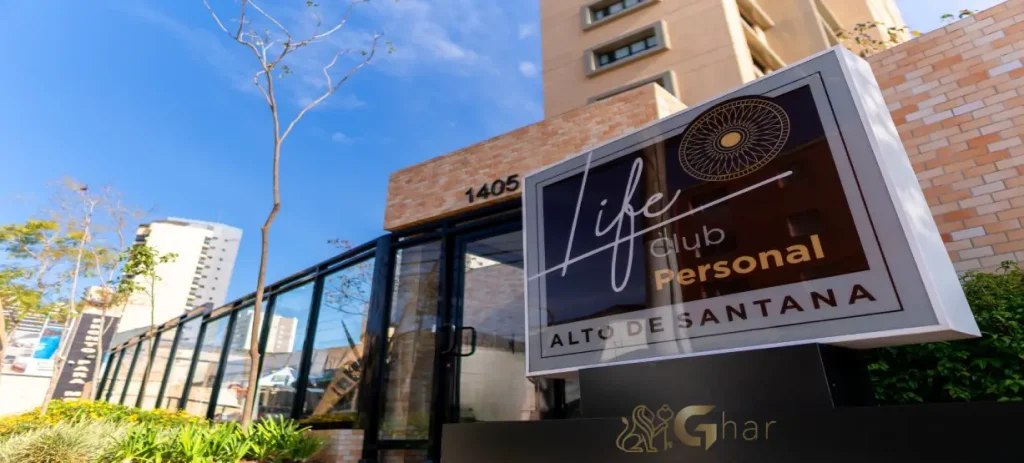 Portaria do condomínio Life Club Personal no bairro Santana em São Paulo