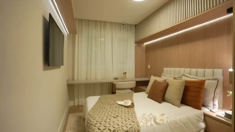 Quarto de casal em condomínio residencial no bairro Santana Zona Norte de São Paulo