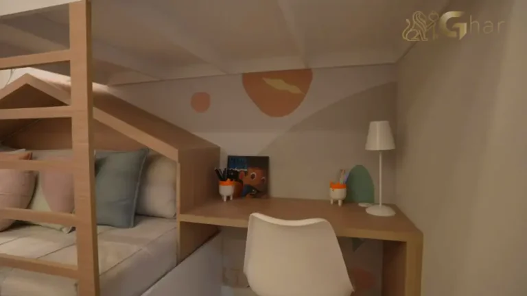 Quarto infantil em apartamento decorado no Santana São Paulo