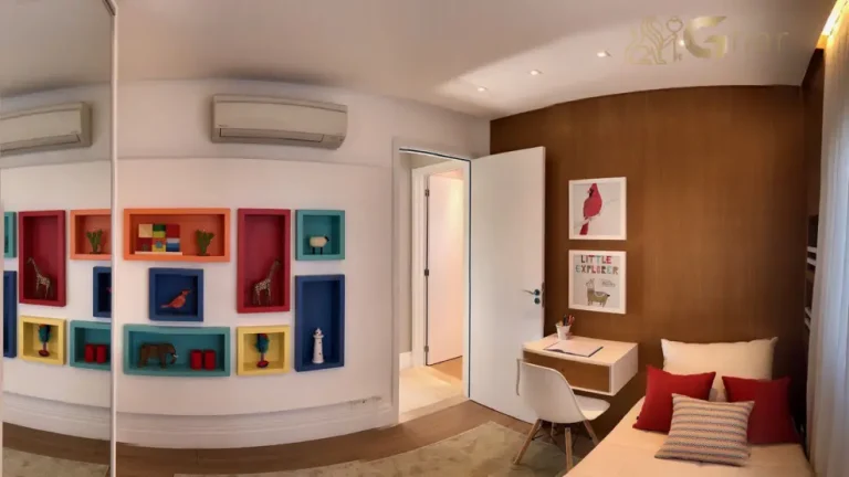 Quarto infantil do Life Club Personal no bairro Santana em São Paulo