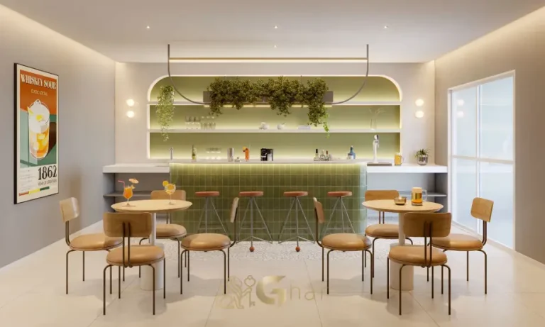 Rooftop com área de lazer em condomínio de apartamentos no Brás São Paulo