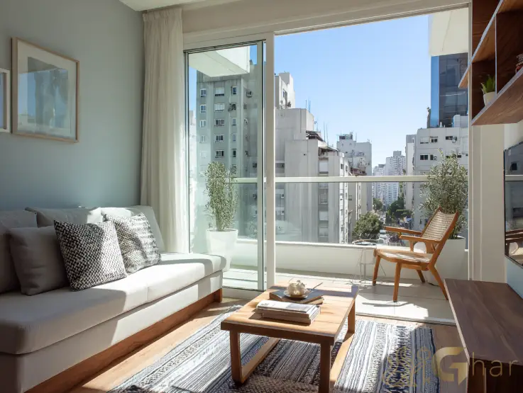 sala de apartamento compacto em Santana SP ideal para custo de vida mais acessível