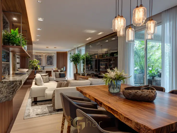 sala de apartamento em Santana São Paulo mostrando padrão de moradia na Zona Norte