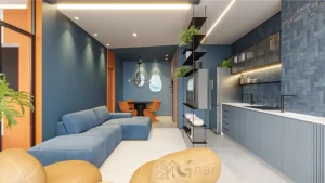 Sala de apartamento em condomínio residencial no bairro Santana Zona Norte de São Paulo