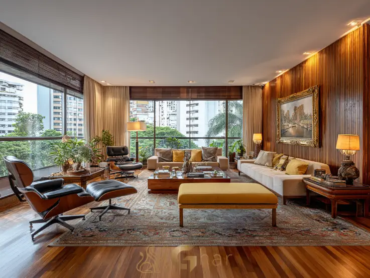 Interior de apartamento com acesso facilitado ao transporte urbano na Zona Norte de São Paulo