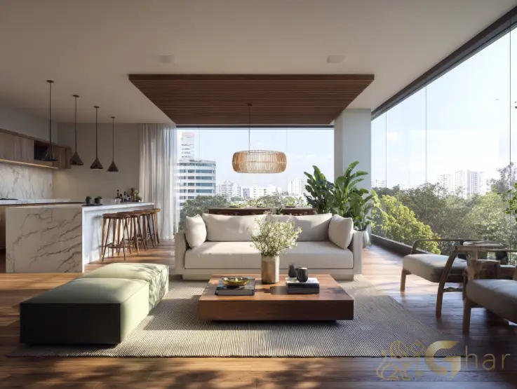 Sala de apartamento em Santana SP com foco em investimento imobiliário