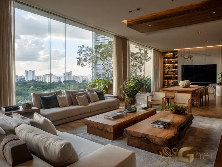 Sala de apartamento moderno em Santana e Parada Inglesa na Zona Norte de São Paulo