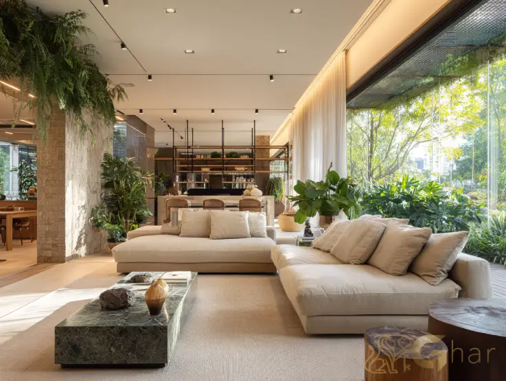 Sala de apartamento em Santana SP mostrando padrão valorizado do imóvel