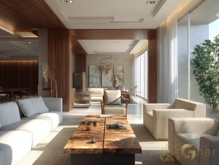 Sala de apartamento compacto para alugar em Santana Zona Norte com ambiente integrado