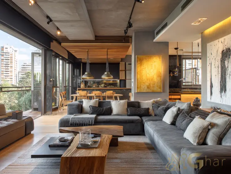 Sala de apartamento na Zona norte de São Paulo com boa liquidez para investimento