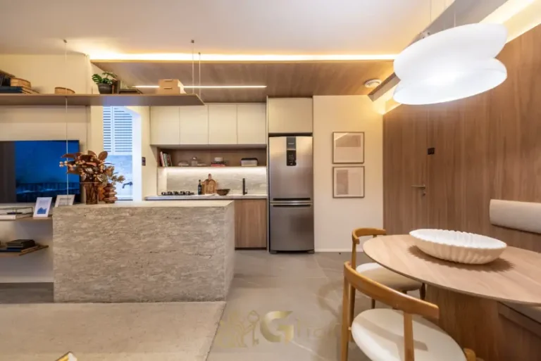 Sala de jantar em condomínio de apartamentos no Brás São Paulo