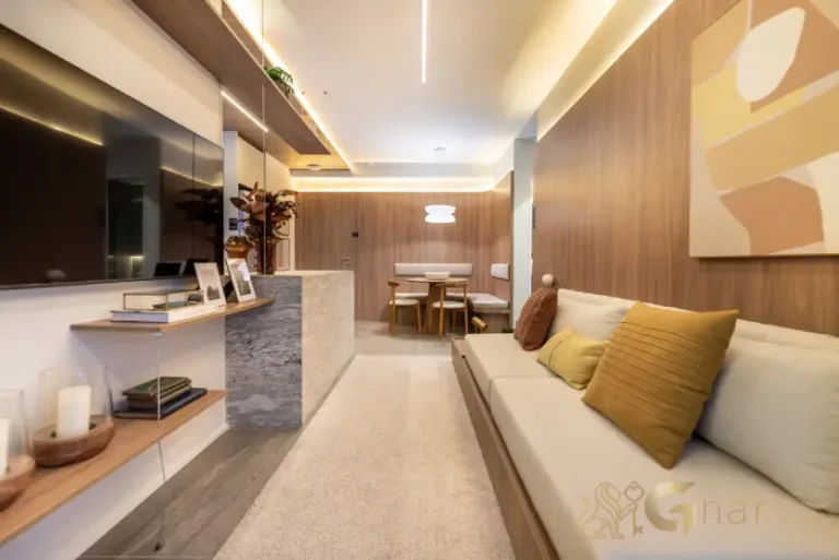 Sala de TV em condomínio de apartamentos no Brás São Paulo