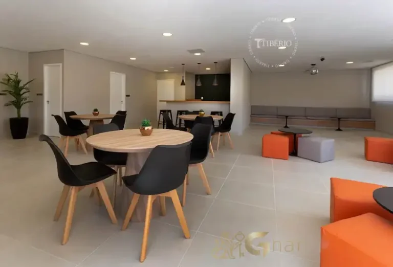 Salão de festas em condomínio com lazer em apartamentos no Santana São Paulo