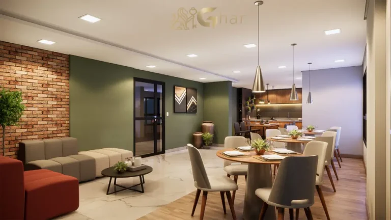 Salão de festas em condomínio residencial no bairro Santana Zona Norte de São Paulo